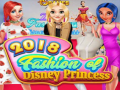 Xogo Moda das Princesas Disney 2018 en liña