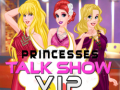 Xogo Talk Show VIP das Princesas en liña