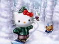 Xogo Rompecabezas de Nadal Hello Kitty en liña