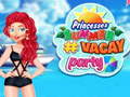 Xogo Princesas Verán #Fiesta de Vacacións en liña