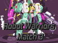 Xogo Guerreiros Robots: Match 3 en liña