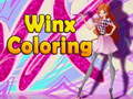 Xogo Colorear Winx en liña