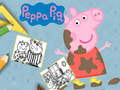 Xogo Libro de debuxo de Peppa Pig en liña