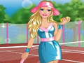 Xogo Vestiño de Tenis Barbie en liña