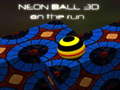 Xogo Bola Neon 3D na Correr en liña