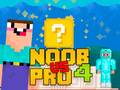 Xogo Noob contra Pro 4 Lucky Block en liña