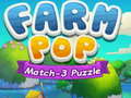 Xogo Granja Pop Match-3 Puzzle en liña