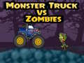 Xogo Monstro Truck contra Zombis en liña