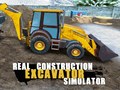 Xogo Simulador Real de Excavadora de Construcción en liña