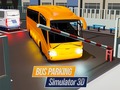 Xogo Simulador de Estacionamento de Autobuses 3D en liña