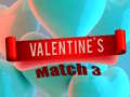 Xogo Valentine's Match 3 en liña