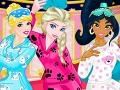 Xogo Princesa: Festa de Durmisque Rostros Divertidos en liña
