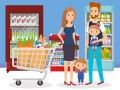 Xogo Rompecabezas de Compras Felices en liña