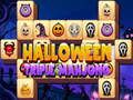 Xogo Mahjong Triplo de Halloween en liña