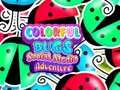 Xogo Aventura de Insectos Coloridos nas Redes Sociais en liña