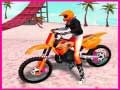 Xogo Acrobacias de Motocross na Praia en liña