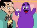 Xogo Cando Mr. Bean se atopa con Grimace en liña Xogo Cando Mr. Bean se atopa con Grimace en liña