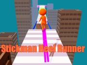 Xogo Stickman Corredor en Tacóns en liña