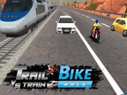 Xogo Carrera de moto de rastro contra tren en liña Xogo Carrera de moto de rastro contra tren en liña