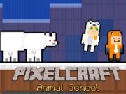 Xogo Escola de Animais PixelCraft en liña