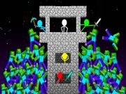 Xogo Stickman vs Zombies: Loita épica en liña