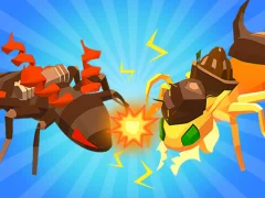 Xogo Fusionar fusión de insectos de formigas en liña