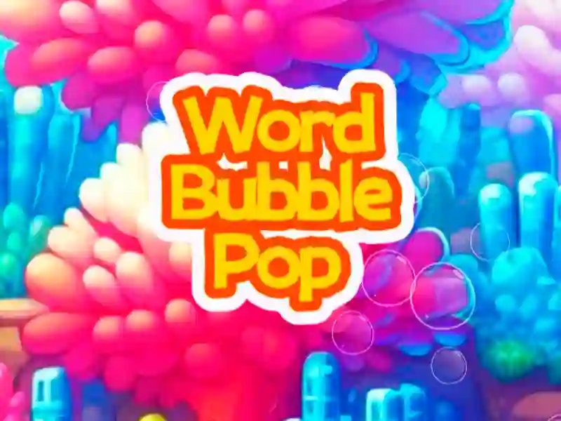Xogo Pop de burbulla de palabras en liña