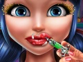 Xogo Nena Puntiñada: Inxeccións de Labios en liña