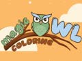 Xogo Coloración da Coruja Máxica en liña