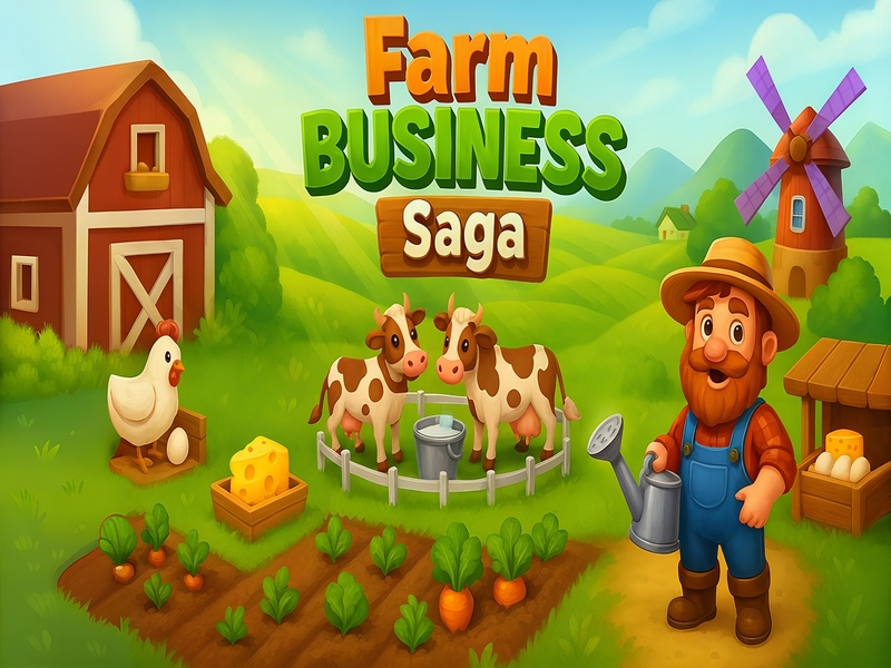 Xogo Saga de negocios agrícolas en liña