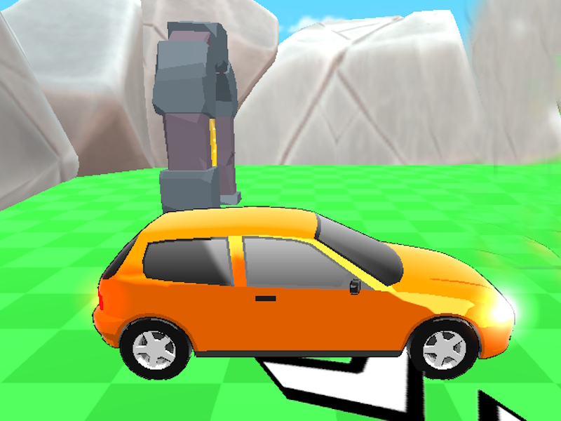 Xogo Obby: adestramento en coche en liña