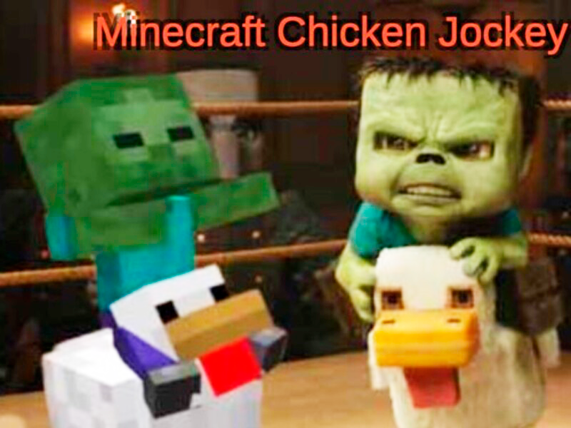 Xogo Jockey de polo de Minecraft en liña
