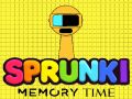 Xogo Tempo de memoria Sprunki en liña