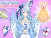 Xogo Vestido de princesa máxica en liña