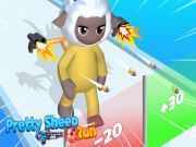 Xogo Run bastante ovellas en liña