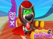 Xogo Super Dog Hero Dash en liña