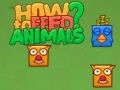 Xogo Como alimentar aos animais? en liña Xogo Como alimentar aos animais? en liña