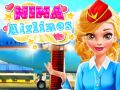 Xogo Aerolíneas Nina en liña Xogo Aerolíneas Nina en liña