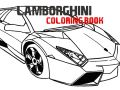 Xogo Libro de colorear Lamborghini en liña Xogo Libro de colorear Lamborghini en liña