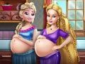 Xogo Princesas Felices Mellores Amigas Embarazadas en liña