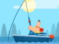 Xogo I eu pesca en liña
