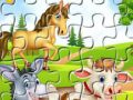 Xogo Rompecabezas de Animais de Granja en liña