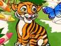 Xogo Coloréame: Animais da Selva en liña