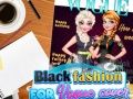 Xogo Moda negra para a portada de Vogue en liña