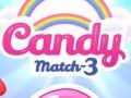 Xogo Candy Match 3 en liña