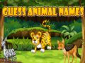 Xogo Adiviña os nomes dos animais en liña