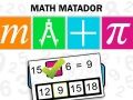 Xogo Matador de Matemáticas en liña