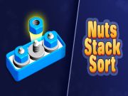 Xogo Nuts Stack Sort: Nuts & Bolts en liña