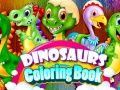 Xogo Libro de colorear de dinosos en liña Xogo Libro de colorear de dinosos en liña