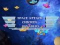 Xogo Ataque Espacial: Invasores de Pollo en liña